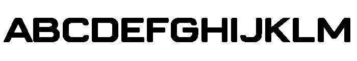 Pearce Demo Font UPPERCASE