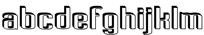 Pecot Anical Font LOWERCASE