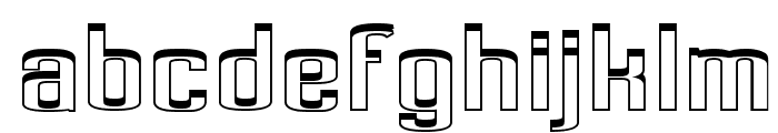 Pecot Couteir Font LOWERCASE