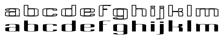 Pecot combined Font LOWERCASE