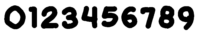 Pedagogique Bold Regular Font OTHER CHARS