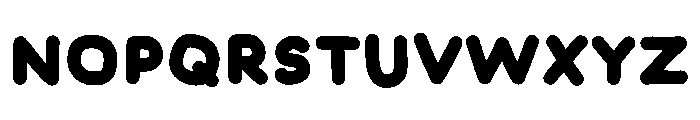 Pedagogique Bold Regular Font UPPERCASE
