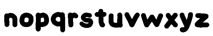 Pedagogique Bold Regular Font LOWERCASE