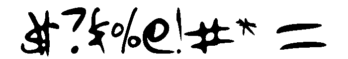 PedroPromo Regular Font OTHER CHARS