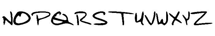 PedroPromo Regular Font LOWERCASE