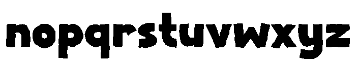 Peekaboo Font LOWERCASE