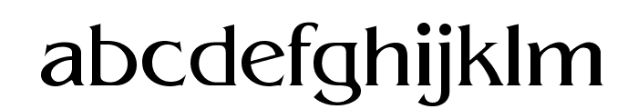 Pegasus Regular Font LOWERCASE