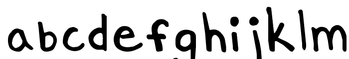 Peggy Font LOWERCASE
