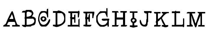 Pegyptienne Font UPPERCASE
