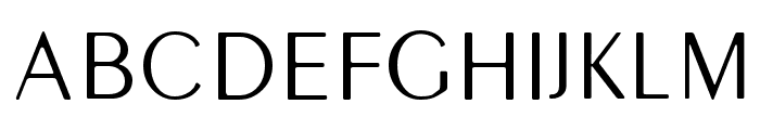 Peignot Font UPPERCASE