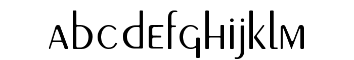 Peignot Font LOWERCASE