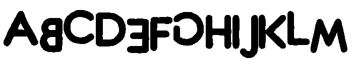 Peitinhu Font UPPERCASE
