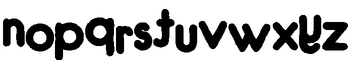 Peitinhu Font LOWERCASE