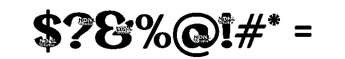 Pelank Regular Font OTHER CHARS