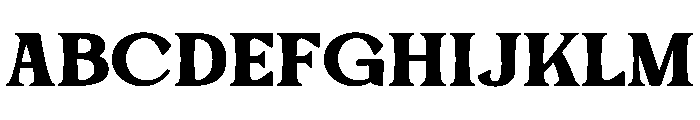 Pelank Regular Font UPPERCASE