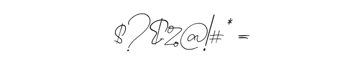 Pelgona Stilman Italic Font OTHER CHARS