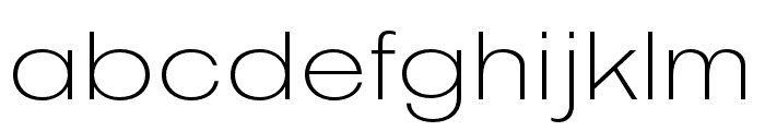 Pelinka-ExpandedExtraLight Font LOWERCASE