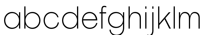 Pelinka-ExtraLight Font LOWERCASE