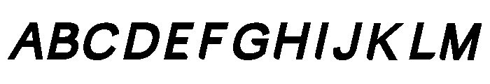 PelisseBoldItalic Font UPPERCASE