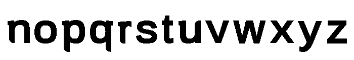 PelisseBold Font LOWERCASE