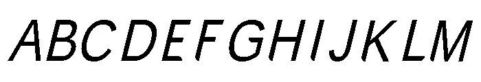 PelisseItalic Font UPPERCASE