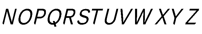 PelisseItalic Font UPPERCASE