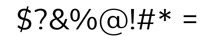 PelitaStd-Regular Font OTHER CHARS