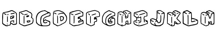 Penguin Regular Font LOWERCASE