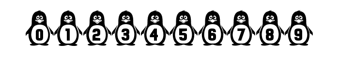 Penguins Regular Font OTHER CHARS