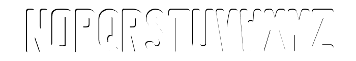 Penitentiary Gothic Lolite Font UPPERCASE