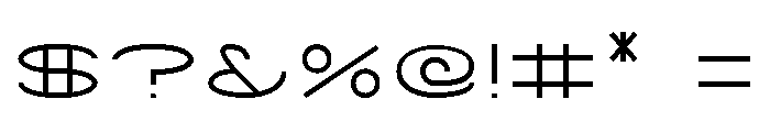 Penne Font OTHER CHARS