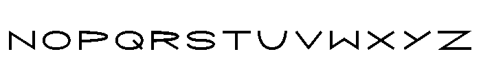 Penne Font LOWERCASE