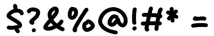 Penpoint Font OTHER CHARS
