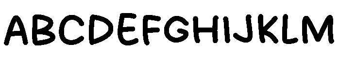 Penpoint Font UPPERCASE