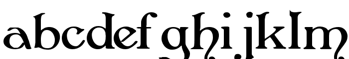 Penshurst Bold Font LOWERCASE