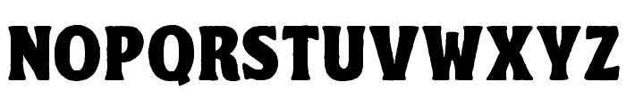PensterBrossRoughDemo Font UPPERCASE