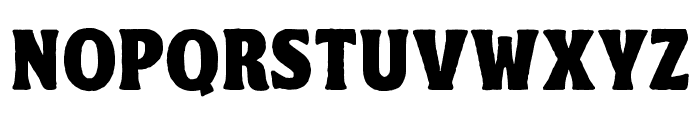 PensterBrossRoughDemo Font LOWERCASE