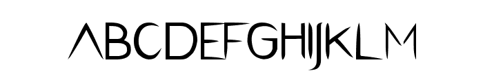 PentaGram s Salemica Regular Font LOWERCASE