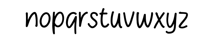 Pentool Font LOWERCASE