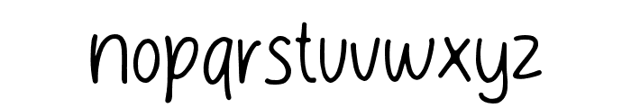 People Dream Font LOWERCASE