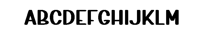 People Think Font UPPERCASE