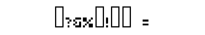 Pepiacjm Font OTHER CHARS