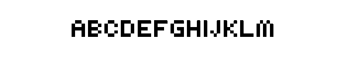 Pepiacjm Font UPPERCASE