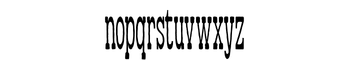 Pepperbox Font LOWERCASE