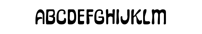 Pepperland Expanded Font LOWERCASE