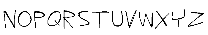 Peppersn Creamsteaks Regular Font UPPERCASE