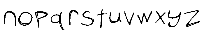 Peppersn Creamsteaks Regular Font LOWERCASE