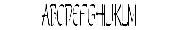 Perdition Condensed Font LOWERCASE