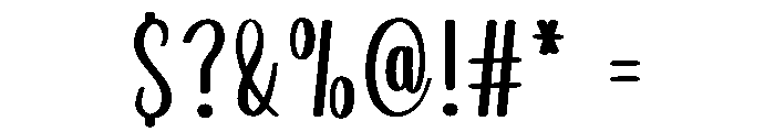 Perfect Balerina Font OTHER CHARS