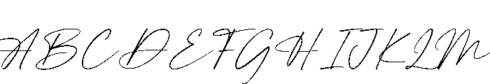 Perfect Girl Script Font UPPERCASE